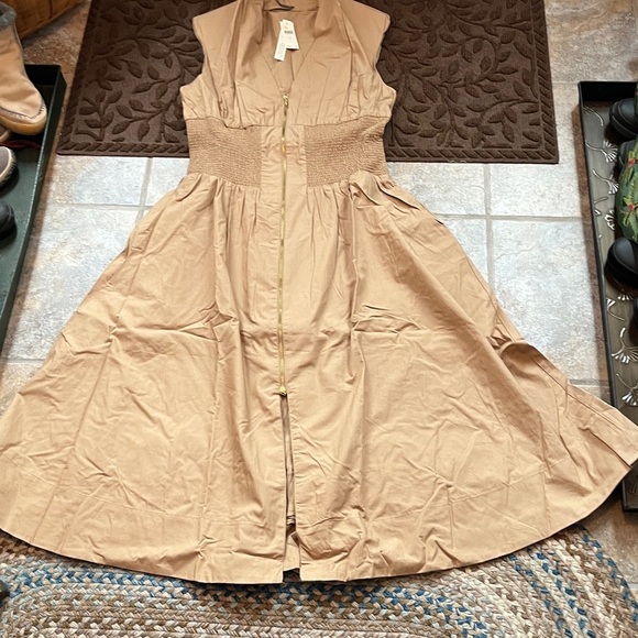 Anthropologie Tommie Cap Sleeve Shirt Dress Size Large NWT - Picture 6 of 13